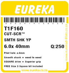 T1F160 - Cut Screw -T1F160_Label_T